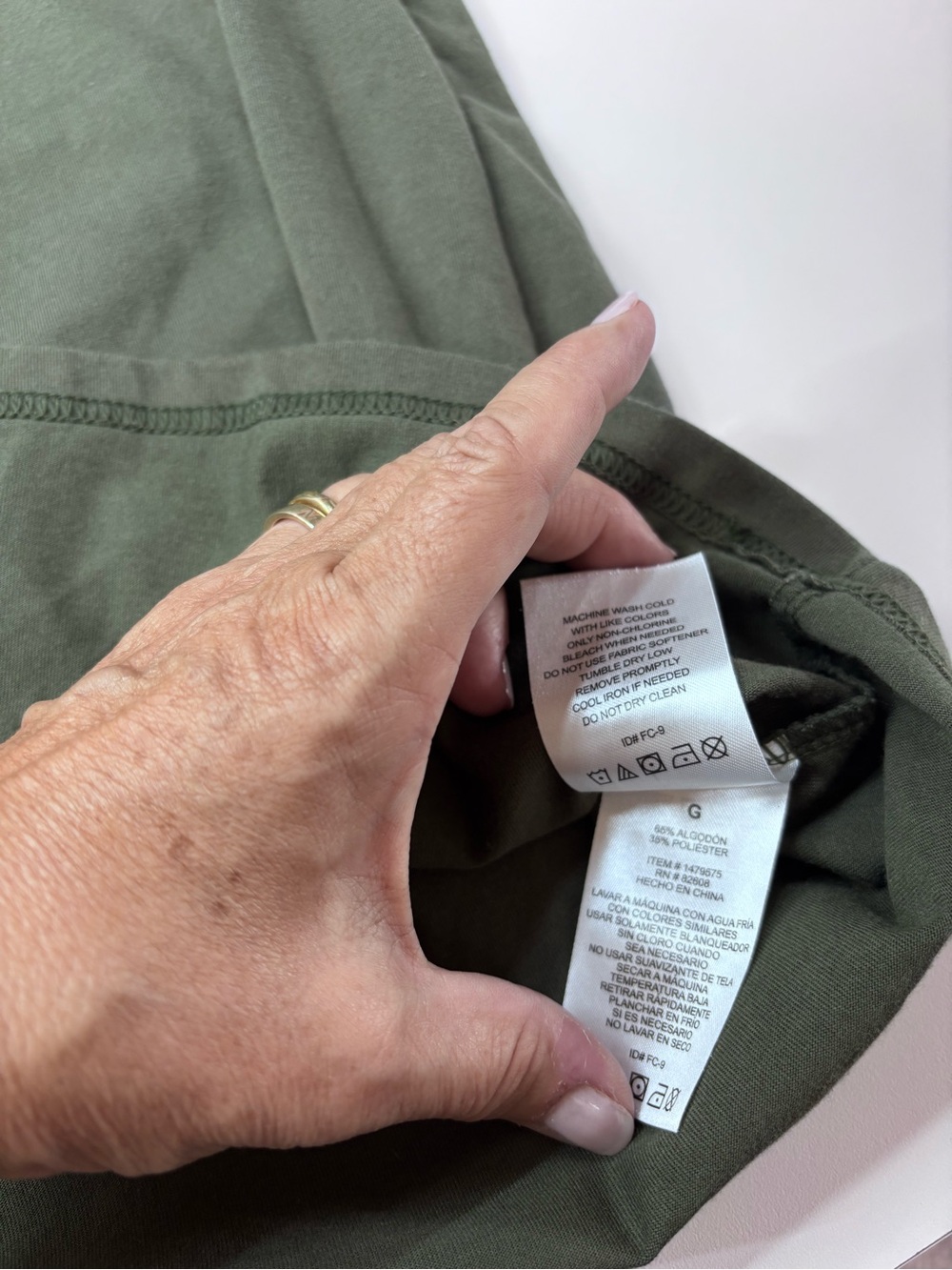 Rugged Elements Men's Short-Sleeve Pocket Tee — Olive Green NWOT - Picture 6 of 16